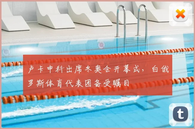 卢卡申科出席冬奥会开幕式，白俄罗斯体育代表团备受瞩目